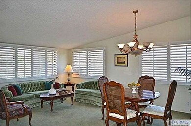 VERY FLEXIBLE LIVING/DINING SPACE.