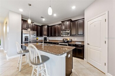 The kitchen is designed with the home chef in mind
