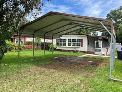 Front View showing Carport