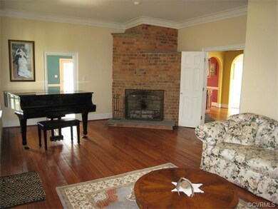 Notice 1750's pine floors, four front windows have original leaded glass fireplace and great flow. Two zoned modern heat pump, original hardwoods and office and dining room are circa 1880's addition.