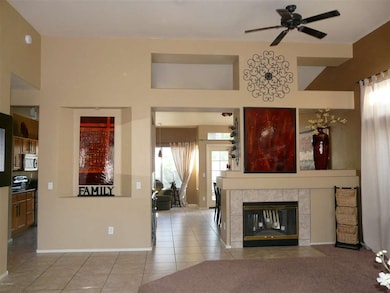 Great Room with 2-way fireplace