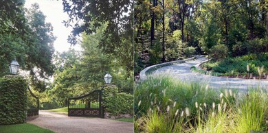 Conceptual Images for private driveway configuration.