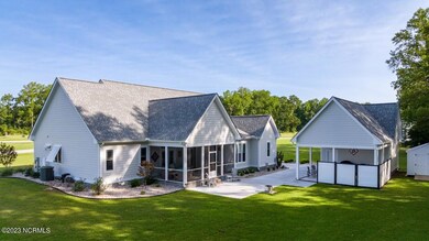 private backyard