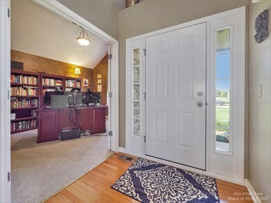 Entrance/Library or Study