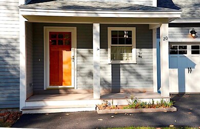 Covered front porch