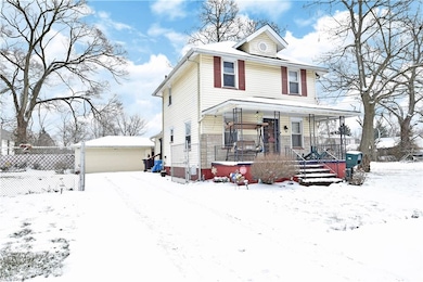 Electric gate with wireless opener