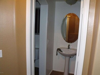 Downstairs half bath