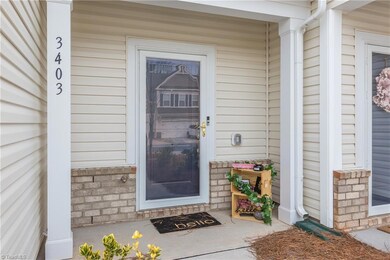 3403 Vickrey Meadow - front porch