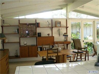 Living Room with Built-in Shelving