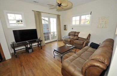 Living Room with Shakespearean balcony