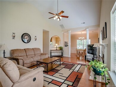 View from front hallway.