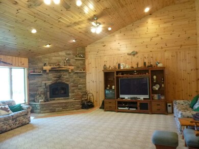 Warm and inviting living area