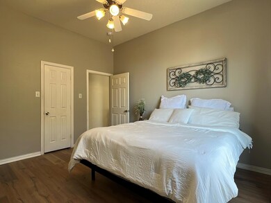 Split floor plan, perfect for privacy in primary suite