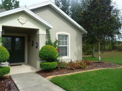 Custom curbing at front of home.