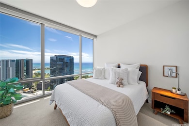 Primary bedroom w/an ocean view