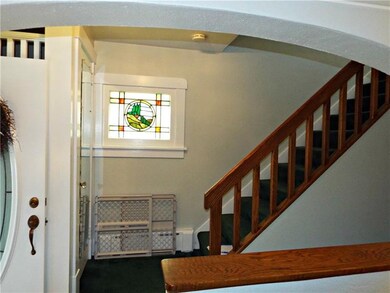 Entry with mirrored guest closet door, one of 5 st