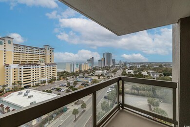 Balcony featuring a city view