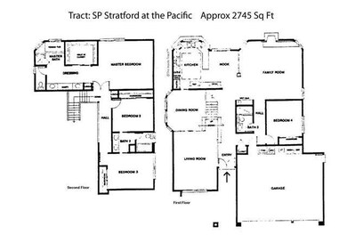 FLOORPLAN IS SAME ORIENTATION AS HOUSE.  MASTER BA
