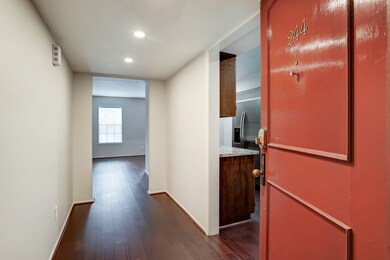 NOW TO YOUR NEW HOME:  The door is bright orange a