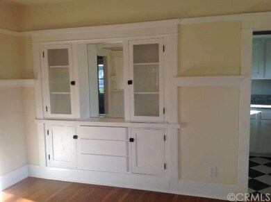 custom refinished and upgraded build in cabinet to