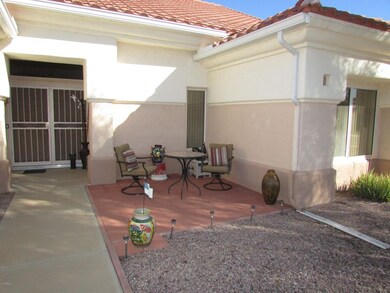 Charming front patio