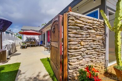 Fully fenced and gated yard.  Mini-retreat for kid