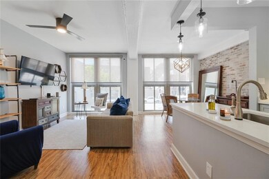 LIVING, DINING, KITCHEN