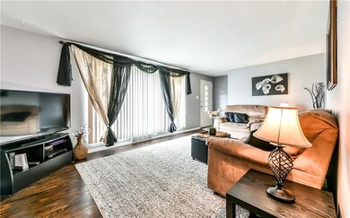 View of Living Room showing expansive front window