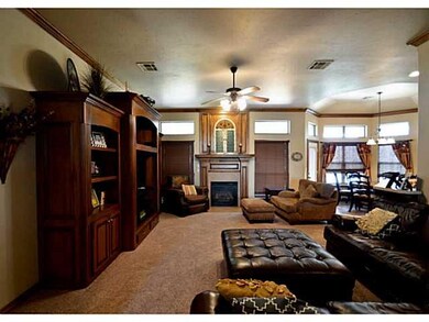 Living Room. Bright, open family room with custom 