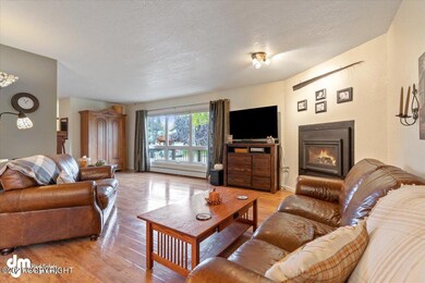 Cozy living room with fp