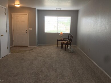 Living room and foyer