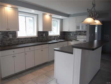 The updated kitchen! Plenty of counter space and s