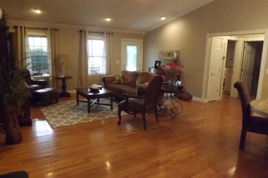 Main Entryway into Home and Living room. Beautiful