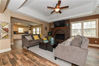 Family Room Looks Into Kitchen!  Great Flooring!