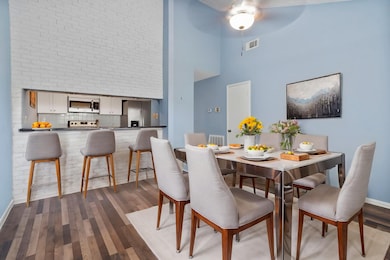Step into your dinning. With ample natural lightin