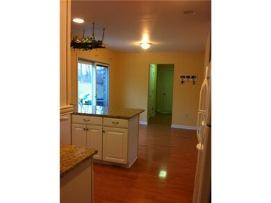 Kitchen. Eat In Kitchen leads to Hall to Laundry R