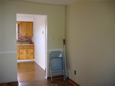 Dining room looking toward the kitchen.