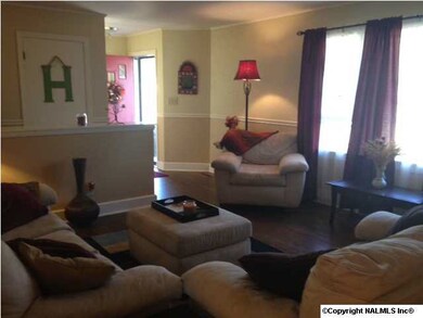 Living room to foyer
