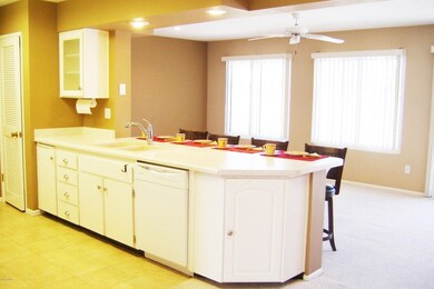KITCHEN OPEN TO FAMILY ROOM