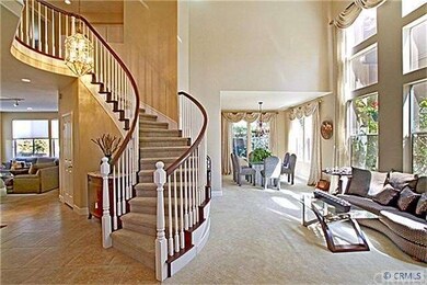 Living Room with Cathedral Ceilings