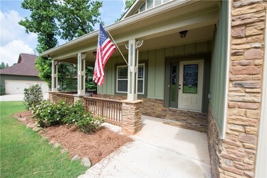 Wrap-around covered front porch