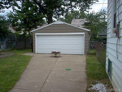 Exterior Back 2 car garage