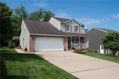 Double concrete driveway ready to hold all of your