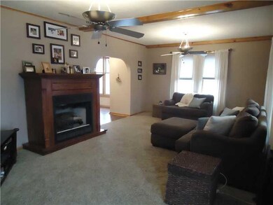 Living Room. The living room is welcoming and brig