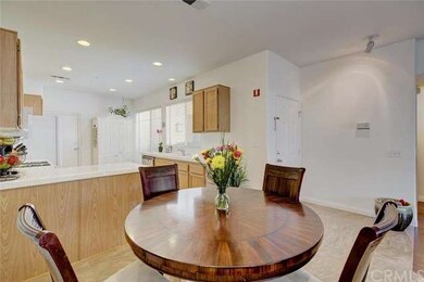 Cozy dining niche just off the kitchen.