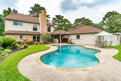 Just had to get to these pool photos as soon as possible! The backyard is very large and still has additional space plus gorgeous landscaping.  Pool is heated with a spa, sitting ledges, Polaris cleaning system, new pump 2016, new heater 2013, and new plaster/tile/coping in 2012.  Keep going through all the photos to see the aerial views also!