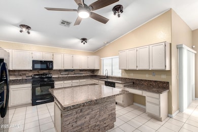 Spacious kitchen for entertaining