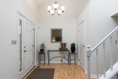 White Woodwork. Laminate Floors.