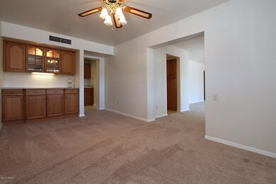 Formal Dining Adjacent to Living Room
