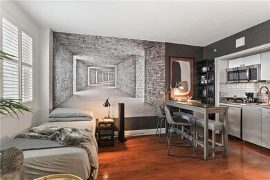 Kitchen/ dining w/ combined sleep space